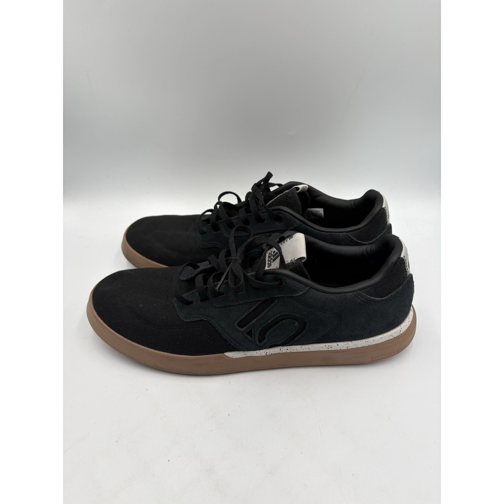 adidas Five Ten Sleuth Black Gum Low Top Canvas Sneakers Mens 9.5 EE8893 - Picture 3 of 15
